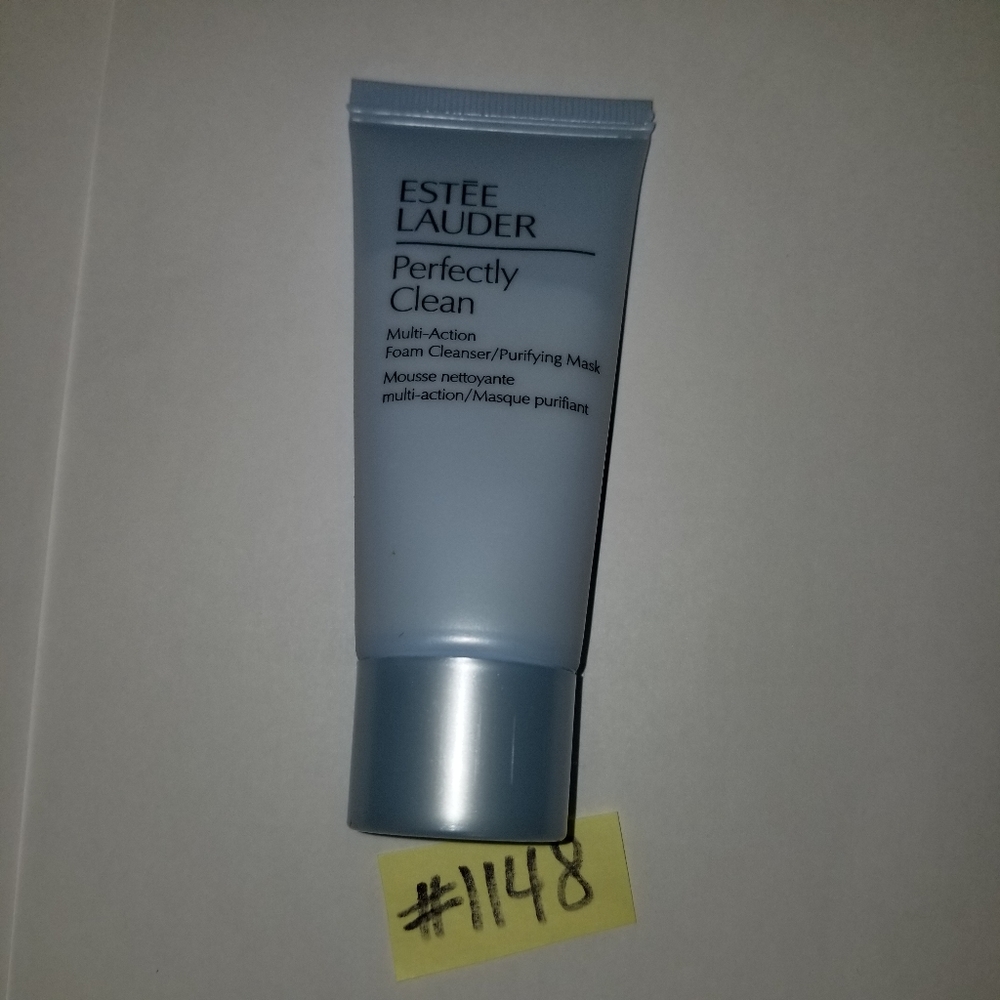 ✅New Estee Lauder 1 oz Perfectly Clean Multi-Action Foam Cleanser Purifying Mask